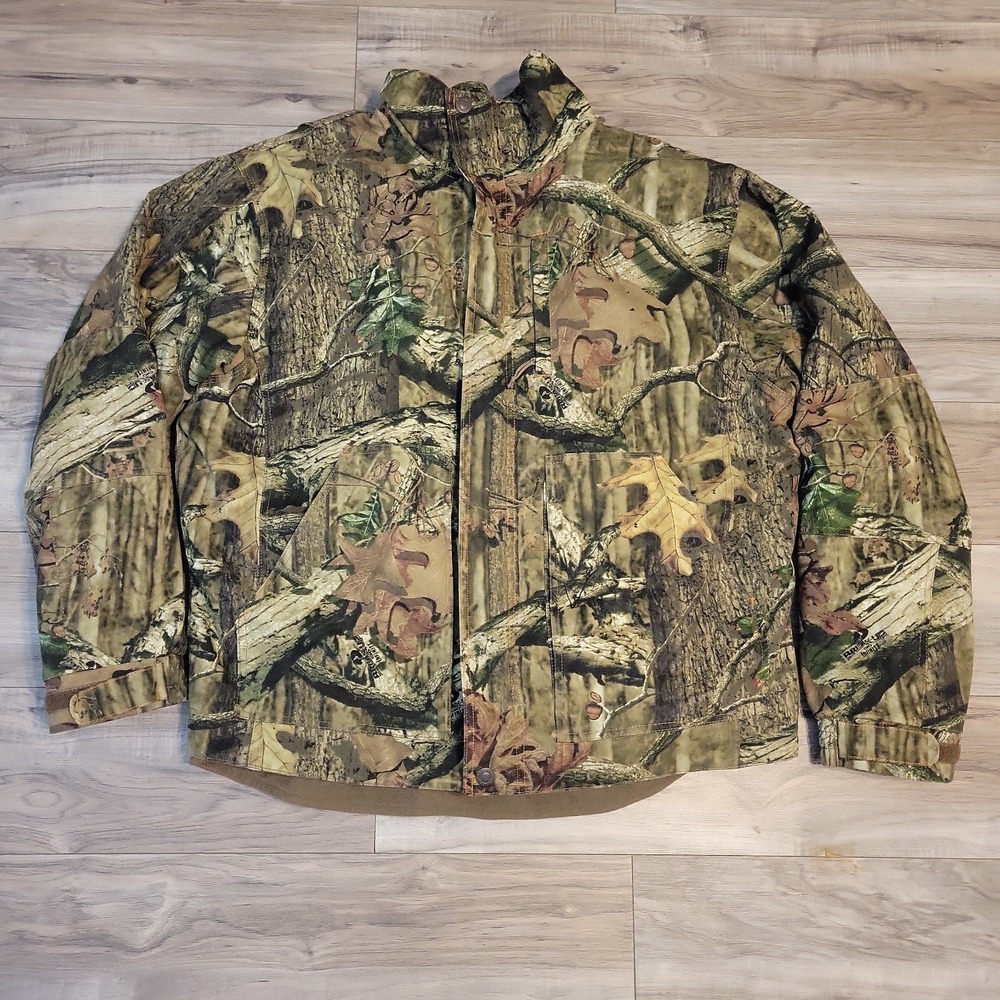 Red Head Silent Hide Realtree Camouflage Coat Jacket Size XL Hunting Outdoor